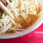 ラーメン二郎 - スープ