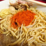 ラーメン二郎 - 一味投下～♪