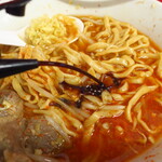 ラーメン二郎 - 赤酢投入～♪