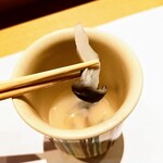 鮓 きずな - 貝スープ平茸