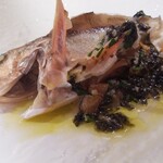 アル・ケッチァーノ - ◆庄内浜のお魚と岩海苔とハーブのソース