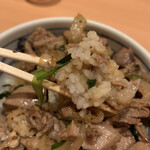 まぐろや相馬水産 - 鮪スタミナ焼丼 2018/11/17