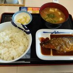 Matsuya - さばの味噌煮定食・豚汁セット