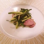 アル・ケッチァーノ - ◆ひろっこをのせた鴨のロースト