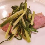 アル・ケッチァーノ - ◆ひろっこをのせた鴨のロースト