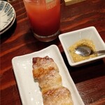 Sanjoukomachi Oodooriten - 豚串〈南蛮味噌〉（180円）