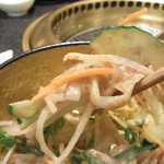 肉の匠 将泰庵 - 胡麻風味のサラダ