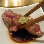 肉の匠 将泰庵 - 山葵が合う