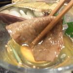 肉の匠 将泰庵 - すき焼き風に