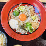 吟松 - 卵黄が乗ったおろしそば
爽やかで美味しい♡