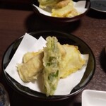 二与呂 - 鰻天ぷら