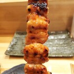 焼き鳥 ばかちん - せせりタレ♪