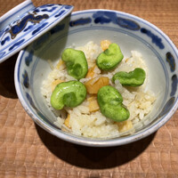 酒事と飯事 黄瀬戸 - 小柱ご飯