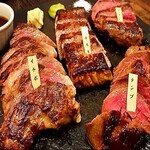 Jukuseiniku Baru Arashi - 熟成肉盛り合わせ