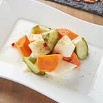 熟成肉バル ARASHI - 彩り野菜のピクルス