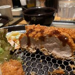 トンカツ・トンしゃぶ ケンボロー - 厚さ