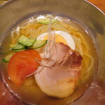Yakiniku Den - 特製盛岡冷麺(ハーフ)