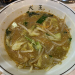 元祖 中華 つけ麺 大王 伊勢佐木町店 - 味噌つけだれ