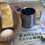 コメダ珈琲店 - モーニングＡ