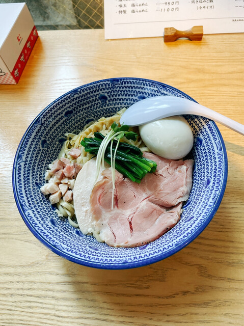 絶品貝ラーメン』by micchan_007 : 青魚と貝だしまぜそば 魚匠 神楽坂 