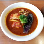 カレー リーブス - チキン野菜カレー(1120円)