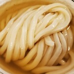 讃岐うどん 白庵 - 綺麗に整ったうどんに金色に輝くおつゆが美しい！！