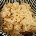 讃岐うどん 白庵 - かやくご飯