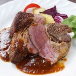 イタリアン 亀戸 Osteria Hana - 牛の肩ロース肉のステーキ