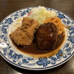 重亭 - ミニバーグ盛合せ