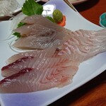 竜宮料理の宿 八島 - 刺身3種盛り