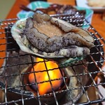 竜宮料理の宿 八島 - 鮑踊り焼き
