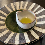 そば処くらみつ - オリーブオイル