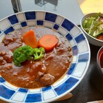 香水亭 - 牛すじ煮込みシチュー1430円