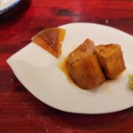 島津 - 鮟肝と奈良漬け