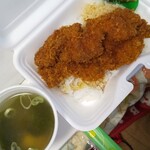 ニコニコ亭 - ソースカツ弁当(２枚丼)￥630