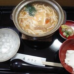 庵れすと - 料理写真:冬季限定 味噌煮込みうどん700円税込