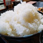 富士菜館 - 山盛ご飯