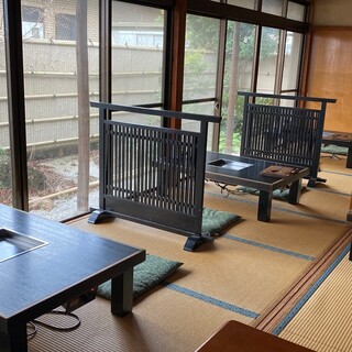 [轻松的日式空间]榻榻米座位对于带孩子的家庭来说很安全◎可以预订私人使用！