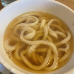 讃岐うどん 本格手打 てつ家 - かけうどん