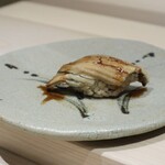 鮨 やま咲 - アナゴ（ふっくら身、甘め〆）