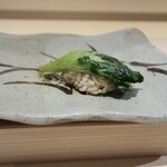 鮨 やま咲 - 貝割れ（漬物みたい）