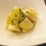 trattoria e poi - 宮崎県産日向夏とウイキョウのサラダ