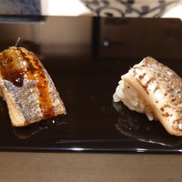 恵比寿 鮨 ふじまさ - 煮穴子（塩とツメで）