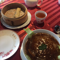 全聚徳 新宿店 - フカヒレ麺&北京ダックセット