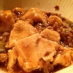 ふじまさんち - 花椒がごろっと入っています。結構からひ