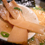 麺屋○竹 - 背脂醤油ラーメン（730円）