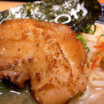 麺屋○竹 - 背脂醤油ラーメン（730円）