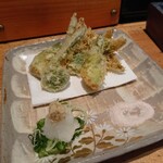 米平 - 山菜の天婦羅