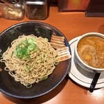 東雲亭 - ごま味噌つけ麺(大盛 麺300g) 935円