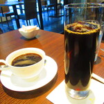 ノーザンテラスダイナー - たっぷりのフィリングサンドウィッチプレートディナー　１８００円（税込）のコーヒーのアップ【２０２１年３月】